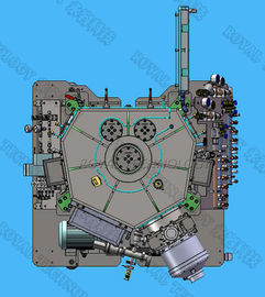 आईटीओ ग्लास मैग्नेट्रोन स्पटरिंग कोटिंग मशीन, एलेट्रोनिक डिस्प्ले के लिए एजी / सिओ लेयर