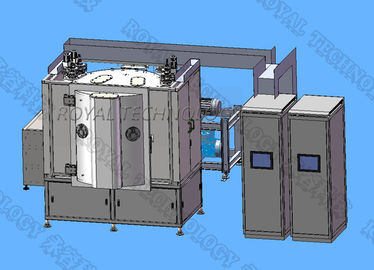 CE प्रमाणित PVD चाप वाष्पीकरण प्रणाली, जस्ता धातु उत्पाद सोना चढ़ाना, Zamak PVD TiN कोटिंग मशीन