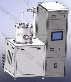 पोर्टेबल पीवीडी कोटिंग मशीन, लैबोटरी आर एंड डी, डीसी / एफएम / आरएफ स्पटरिंग लैब के लिए मैग्नेट्रॉन स्पटरिंग यूनिट।  coater