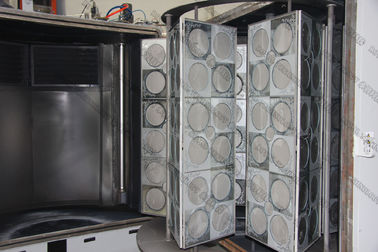 ग्लास दर्पण पर डीसी मैग्नेट्रॉन स्पटरिंग कोटिंग मशीन, टाइटेनियम टीआई ग्लास मिरर वैक्यूम धातु उपकरण