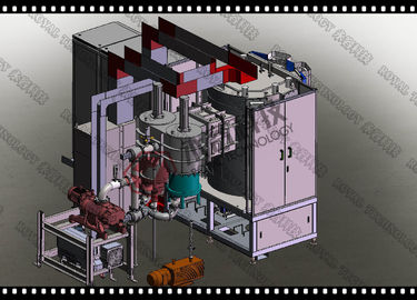 बैलेंस / असंतुलित बंद मैग्नेट्रॉन स्पटरिंग कोटिंग मशीन, डायरेक्ट प्लेटेड कॉपर मैग्नेट्रॉन स्पटरिंग सिस्टम