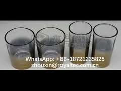 बैंगनी + सोना