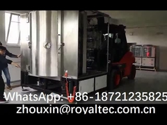 पोलंड-मेटल वायर और ग्लास लैम्प PVD प्लेटिंग में निर्मित पहली PVD मशीन