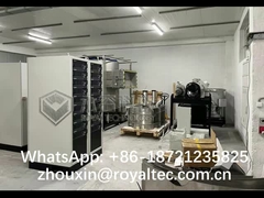 पोलैंड में निर्मित दूसरी पीवीडी मशीन- ग्लासवेयर और ग्लास कप कोटिंग