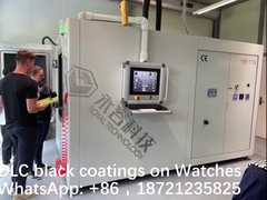 पीवीडी डीएलसी घड़ियों पर काले कोटिंग्स